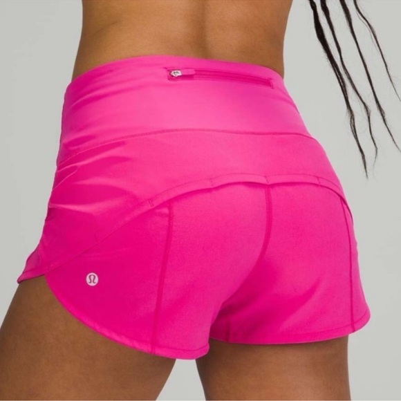 lululemon athletica Pants - Lululemon speed up high rise shorts 2.5” SONIC PINK Sz 4
